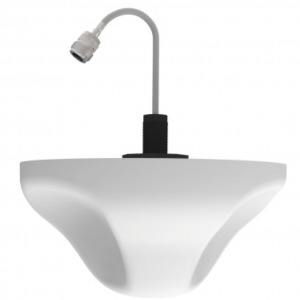 Low PIM SISO Omnidirectional Ceiling Mount Antenna - 698-960MHz&1710-6000Mhz, 4.3-10