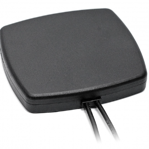 LTE-G-ALP Series RFI LTE/GPS Adhesive Mount 698-2700MHz Antenna; 2 X 1.5m SMA(M)