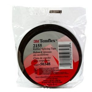3M 19mm x 6.7m Temflex Rubber Splicing Black Tape