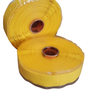 One Tape 9m x 19mm (30mil) Yellow Self Fusing Rectangular Tape