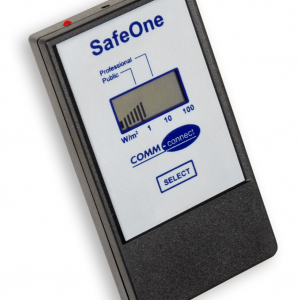 COMM-Connect 3018 SafeOne RF Safety Monitor Kit For 30MHz to 10GHz Frequency Range With Pouch
