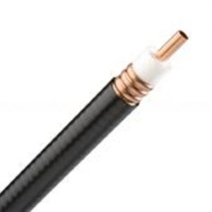 Commscope Heliax Virtual Air Coaxial Cable With 7/8" Black Polyolefin Jacket