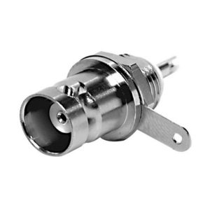 Pulse BNC Female Solder Bulkhead Mount Connector