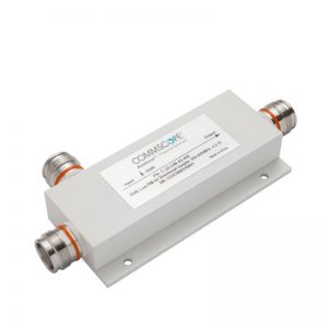 Commscope 3-Port Air Directional Coupler 555-6000MHz Suits 30dB 4.3-10(F) Connector