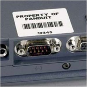 Panduit 2" x 1" White P1 Cassette Polyester Component Label Pack of 200
