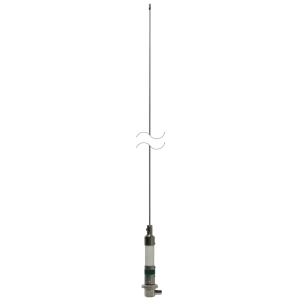 VHF Ground Independent End Fed Mopole 118 - 136 MHz With MBC Base