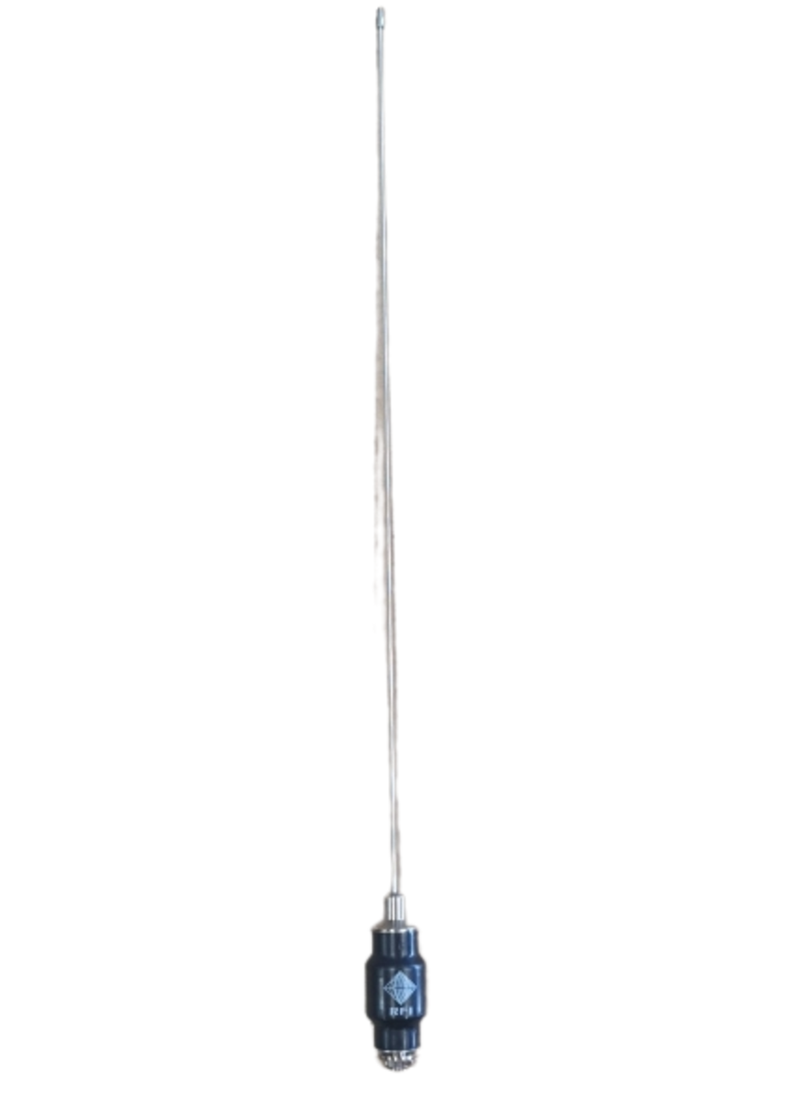 RFI UHF 4dB Ground-Independent Mopole Antenna 380-440 MHz; Stud Mount Without Cable