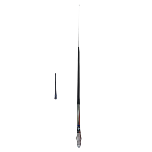 RFI UHF CB 6.5dB Elevated Feed Mopole MSW35/SW125 Antenna 470-490 MHz With 5m FME(F) & UHF(M) Adaptor