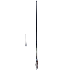 RFI UHF CB 6.5dB Elevated Feed Mopole FW15-HD/SW125 Antenna 470-490MHz With 5 FME(F) & UHF(M) Adaptor