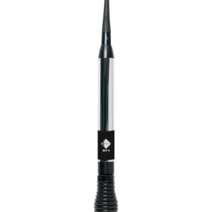RFI UHF Unity Broadband Elevated Feed Antenna 400-520 MHz Spring 5m Without Connector - Chrome