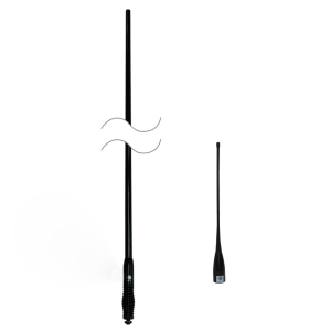 RFI UHF CB 5dBi Collinear 477MHz Antenna With 5m FME(F) UHF(M) +CDQ34 Black Whip