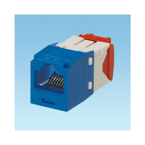 Panduit Blue Mini-Com Module For CAT 5E UTP 8P/8W Cable
