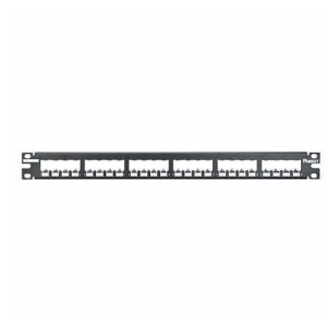 Panduit 24 Port Black All Metal Patch Panel