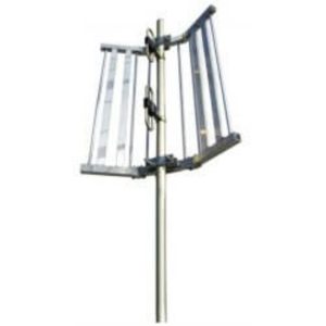 Dual Dipole Array Antenna C/W Corner Screen 406-512 MHZ  With 4.3-10 Connector
