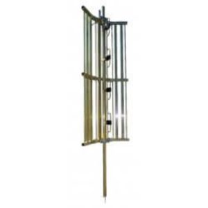 Quad Dipole OA C/W Corner Screen 406-512 MHZ, With 4.3-10 Connector