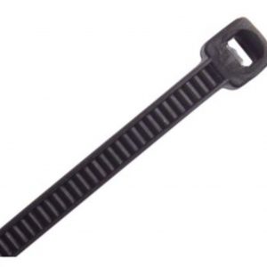 Cabac 250 x 4.8mm Black Nylon Standard Duty Cable Ties Pack of 100