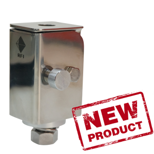 RFI Bright Polished Folding Bull Bar Bracket