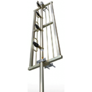 UHF Flat Screened Dipole Array Antenna 403-512MHz - 9dBd