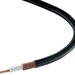 Commscope Heliax Superflexible Coaxial Cable With 1/2" Black NH/NFR Polyolefin Jacket