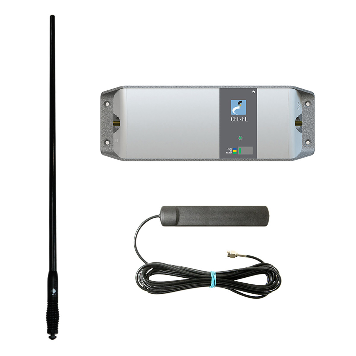 Cel-Fi GO-G31 Optus Mobile Smart Signal Repeater With T7-4M-SMA Antenna And CDQ7197-B-SMA Connector