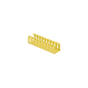 Panduit 2x2 6' Yellow Fibre Duct Hinged Slotted Channel