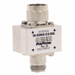Coaxial Surge Protector For 125MHz to 1GHz Suits N-Type F/F Connector DC Block 375W 50kA