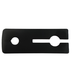 RFI Black GPS Stainless Steel Mount Bracket With 11mm Hole