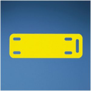 Panduit 3" x 1" Yellow Marker Label Pack of 500