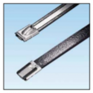 Panduit 363 x 7.9mm Stainless Steel Selective Coated Cable Ties Pack of 50