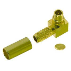R/A MMCX Crimp Plug Suits RG174 Type Cable
