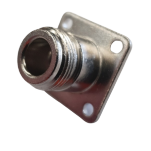 Pulse N(F) Crimp Square Panel Connector Suits RG142 Cable