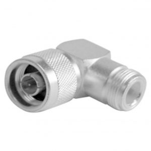 Pulse N(M) To N(F) Right Angle Coaxial Adaptor