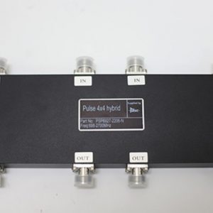 4x4 Pulse Hybrid Coupler For 698-2700MHz Broadband Operation Suits 6 DB N Type Connector