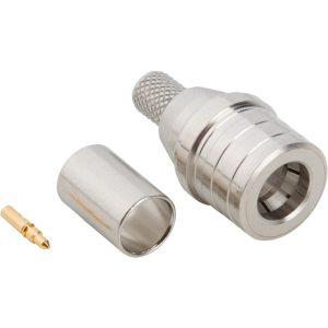 Amphenol QMA Male Connector For RG58 Solder/Crimp Plug