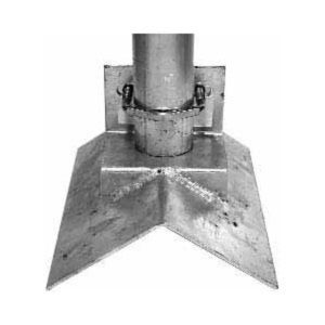 Matchmaster Tile Roof Mount With U-Bolt and Nest