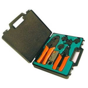 Pulse Crimp Tool Complete Kit For RG214 down to RG174 Cables
