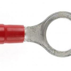 Cabac Ring 8mm Red Double Grip Terminal Pack Of 50