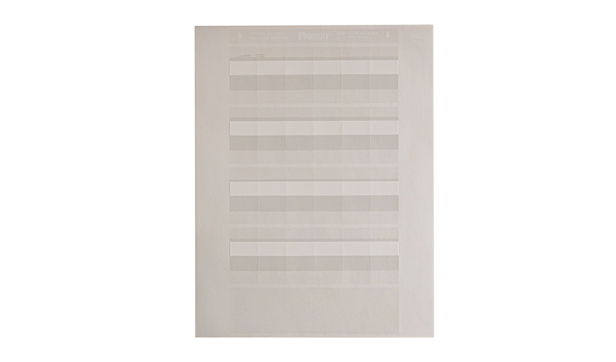 Panduit 1" x 2.25" Self Laminating Laser Labels Box Pack of 1000 - Image 2