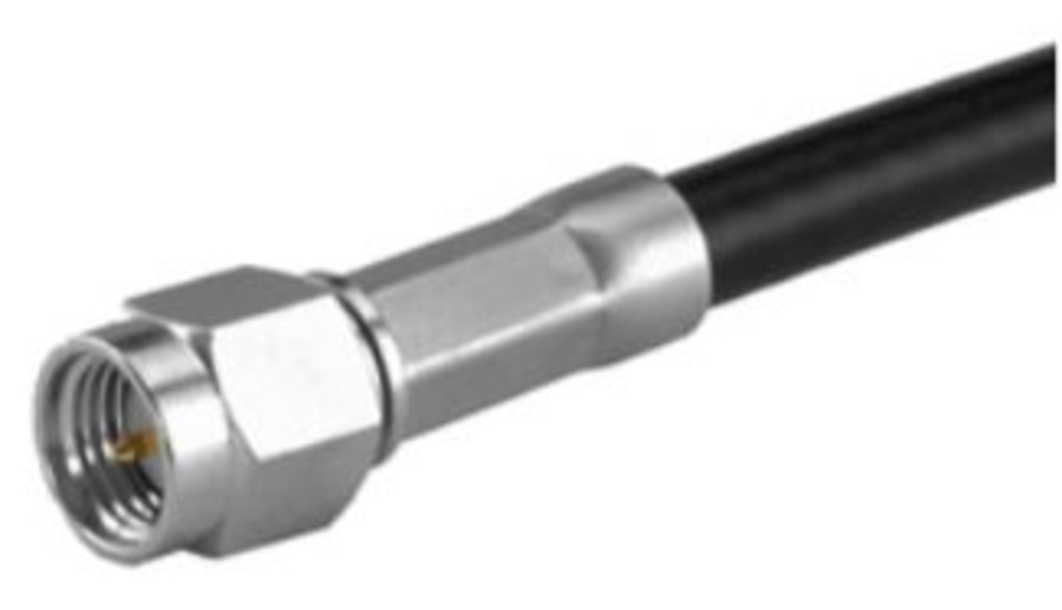 H&S SMA(M) Solder/Crimp Style Connector For RG58 Cable