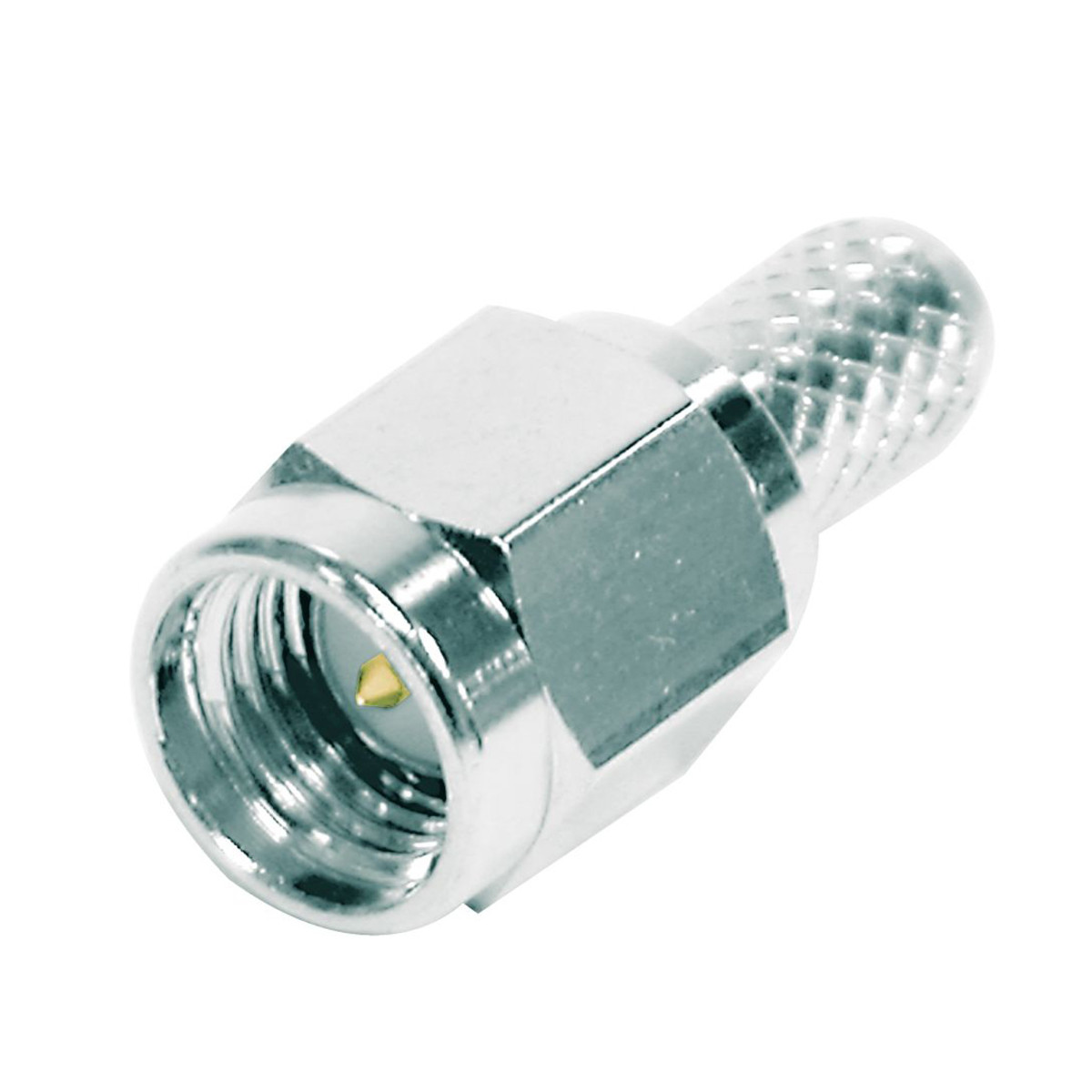 Pulse SMA(M) Crimp Nickel-Plated Connector Suits RG58 Cable
