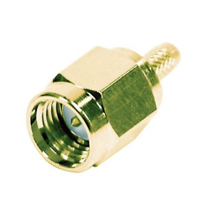 Pulse SMA(M) Crimp Reverse Gender Connector Suits RG174/316 Cable