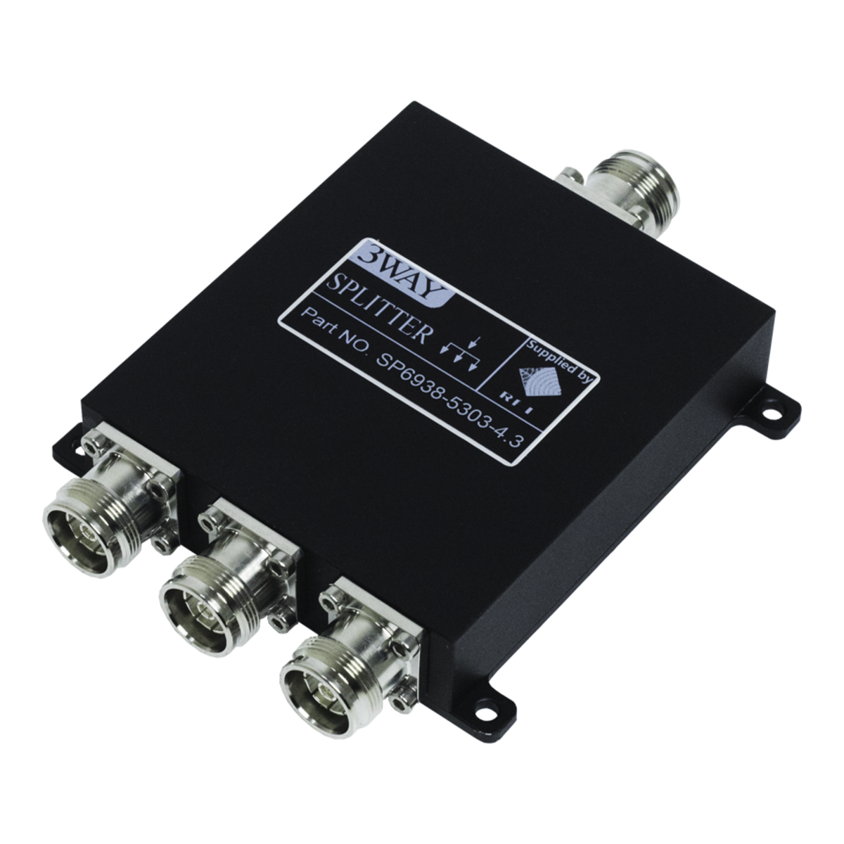 RFI 3-Way Power Splitter 698-3800MHz 300W