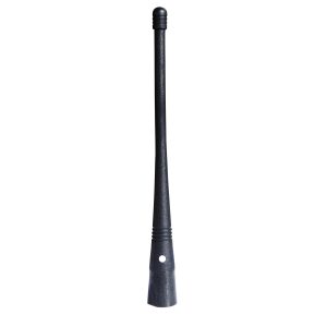RFI UHF Black - White Dot 1/4 Wave Antenna 380-400MHz