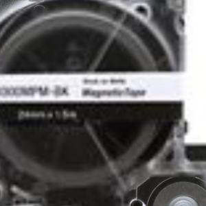 Panduit MP Magnetic Continuous Tape Cassette Black On White 1.50" W X 5' L