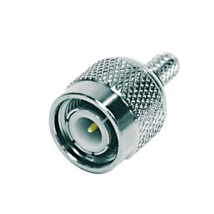 Pulse TNC(M) Coaxial Connector Suits RG223/142/400 - Crimp