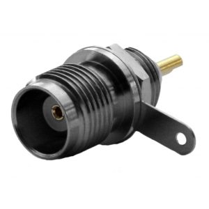 Pulse TNC(M) Bulkhead Coaxial Connector Suits Solder Pot