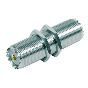 Pulse UHF(F) To UHF(F) Coaxial Adaptor Suits Bulkhead