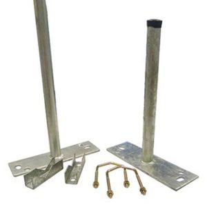 Matchmaster 17" (432mm) Galvanized Wall Standoff Mount