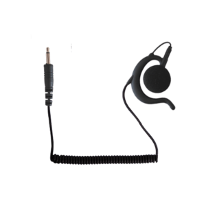 X10DR Large Black Across Ear Earpiece For ITRQ Advanced Ear Microphones