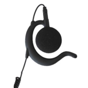 X10DR 3.5mm Black In Ear Style Large Across Ear Earpiece